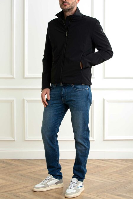 COLMAR ORIGINALS-GIACCA SENZA CAPPUCCIO IN MORBIDO TESSUTO-COL18139ZB NERO 56