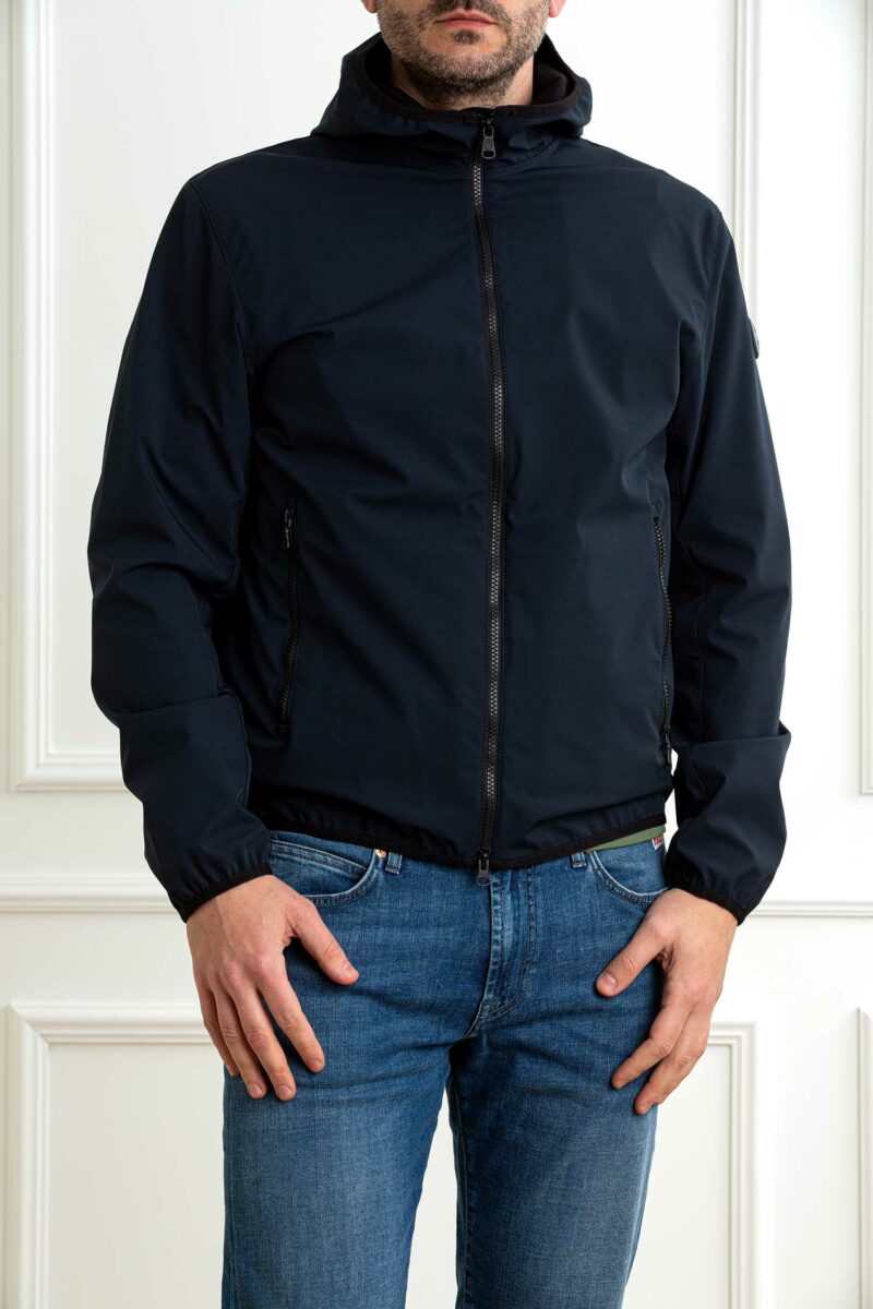 COLMAR ORIGINALS-GIACCA IN SOFTSHELL CON CAPPUCCIO-COL1861R6WVP25 BLU 56