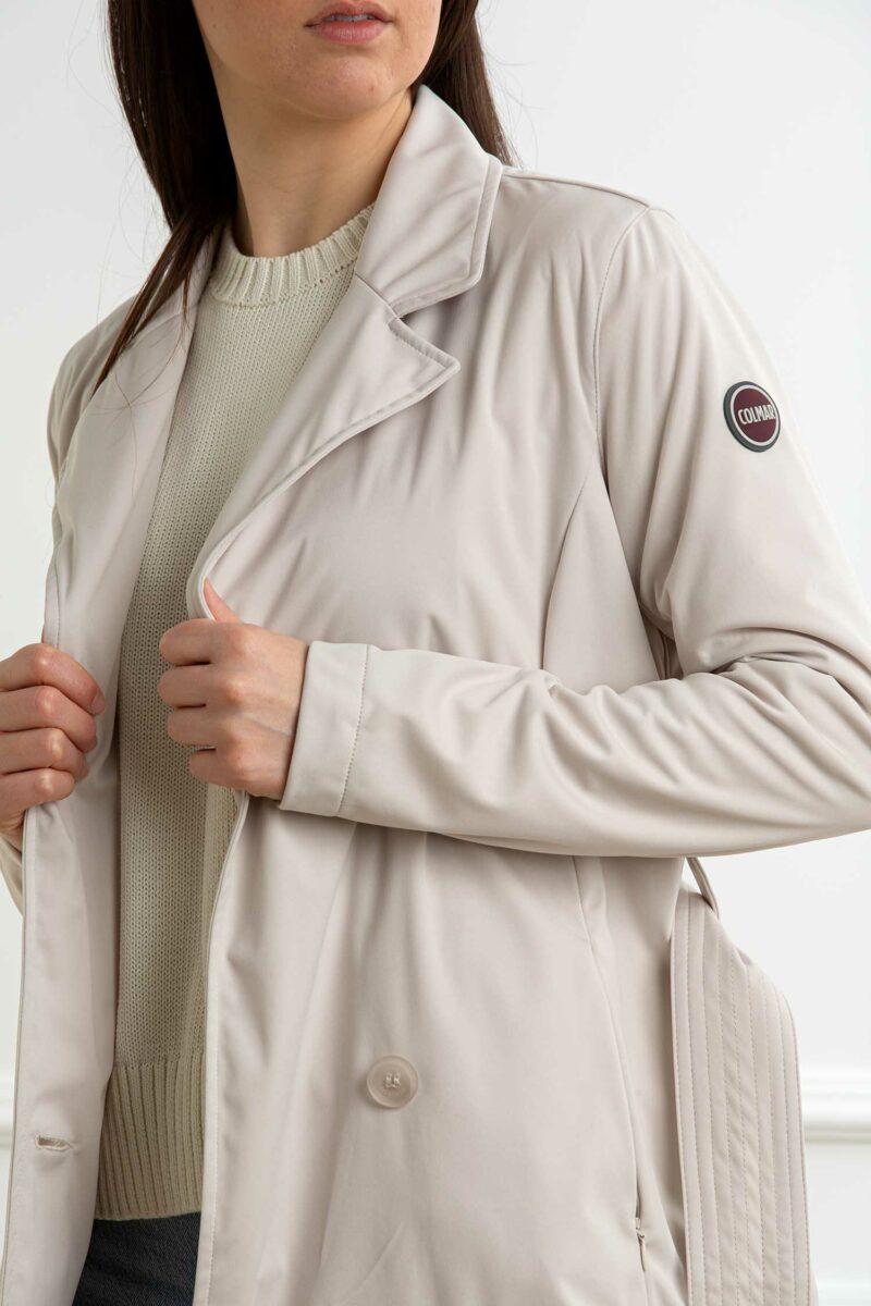 COLMAR ORIGINALS-GIACCA TRENCH SOFTSHELL-COL19006ZB GHIACCIO 46