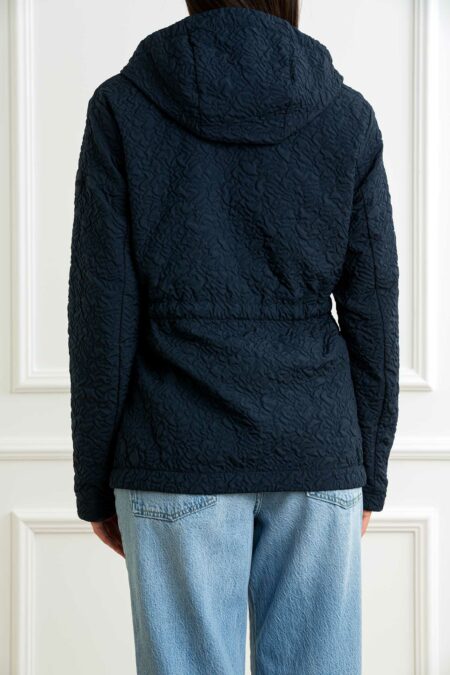 COLMAR ORIGINALS-GIACCA CON MOTIVO 3D E CAPPUCCIO-COL19065ZA BLU 46
