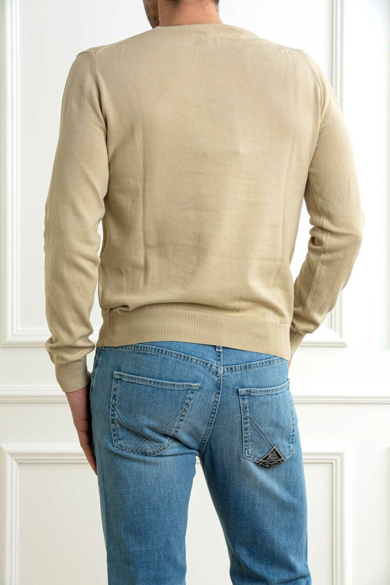 COLMAR ORIGINALS-GIROCOLLO IN COTONE TINTO CAPO-COL4479T3XMP25 BEI XXL