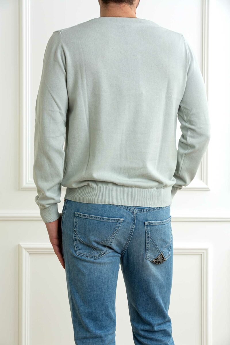 COLMAR ORIGINALS-GIROCOLLO IN COTONE TINTO CAPO-COL4479T3XMP25 GRIGIO XL
