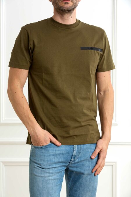 COLMAR ORIGINALS-T-SHIRT IN JERSEY DI COTONE CON TRANSFER AL-COL75236SH MILITARE XL