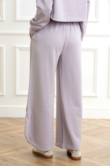 COLMAR ORIGINALS-PANTALONE IN INTERLOCK MISTO COTONE E-COL92321YH LILLA XS