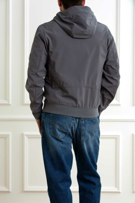 CP COMPANY-GIUBBINO C.P. SHELL-R HOODED JACKET-CP18CMOW002A005968A PEARL XL