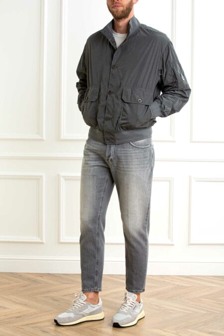 CP COMPANY-GIUBBINO CHROME-R FULL BUTTON JACKET-CP18CMOW014A005904G PEARL XL