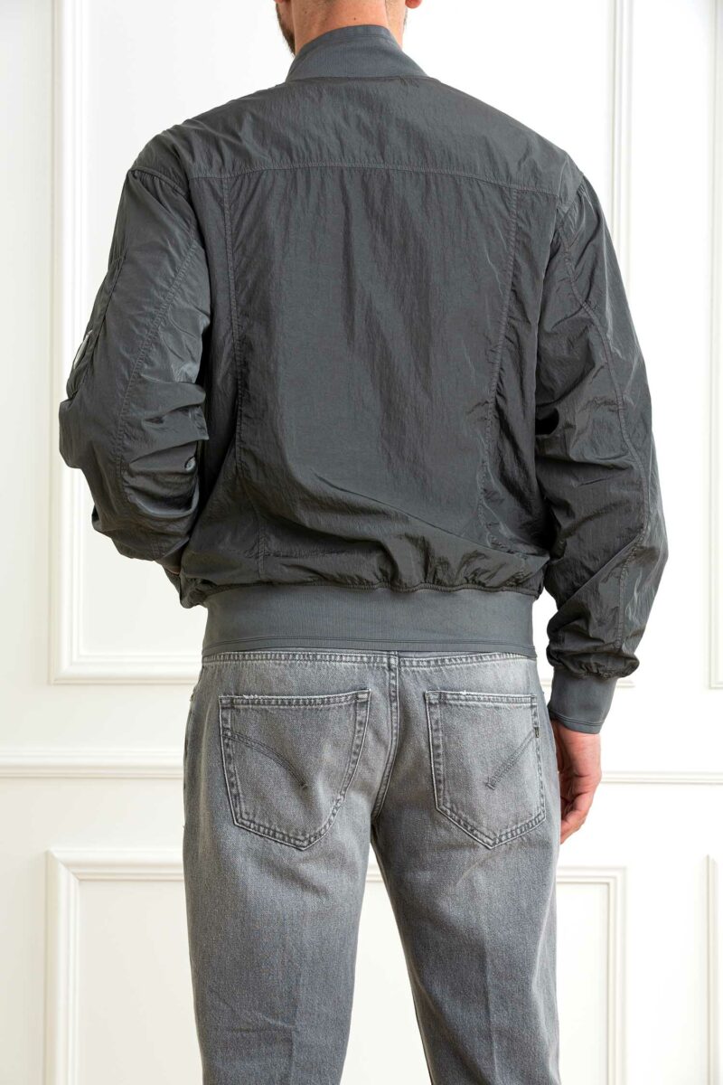 CP COMPANY-GIUBBINO CHROME-R FULL BUTTON JACKET-CP18CMOW014A005904G PEARL XL
