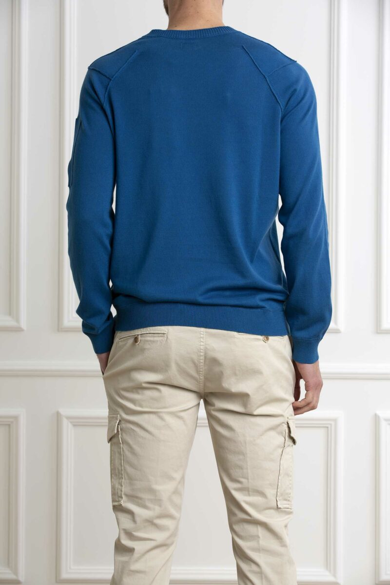 CP COMPANY-MAGLIA SEA ISLAND LENS KNIT-CPMKN129A004037A LYONS 54