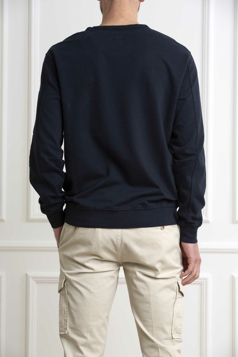 CP COMPANY-MAGLIA LIGHT FLEECE SWEATSHIRT-CPMSS032A002246G ECLIPSE XXL