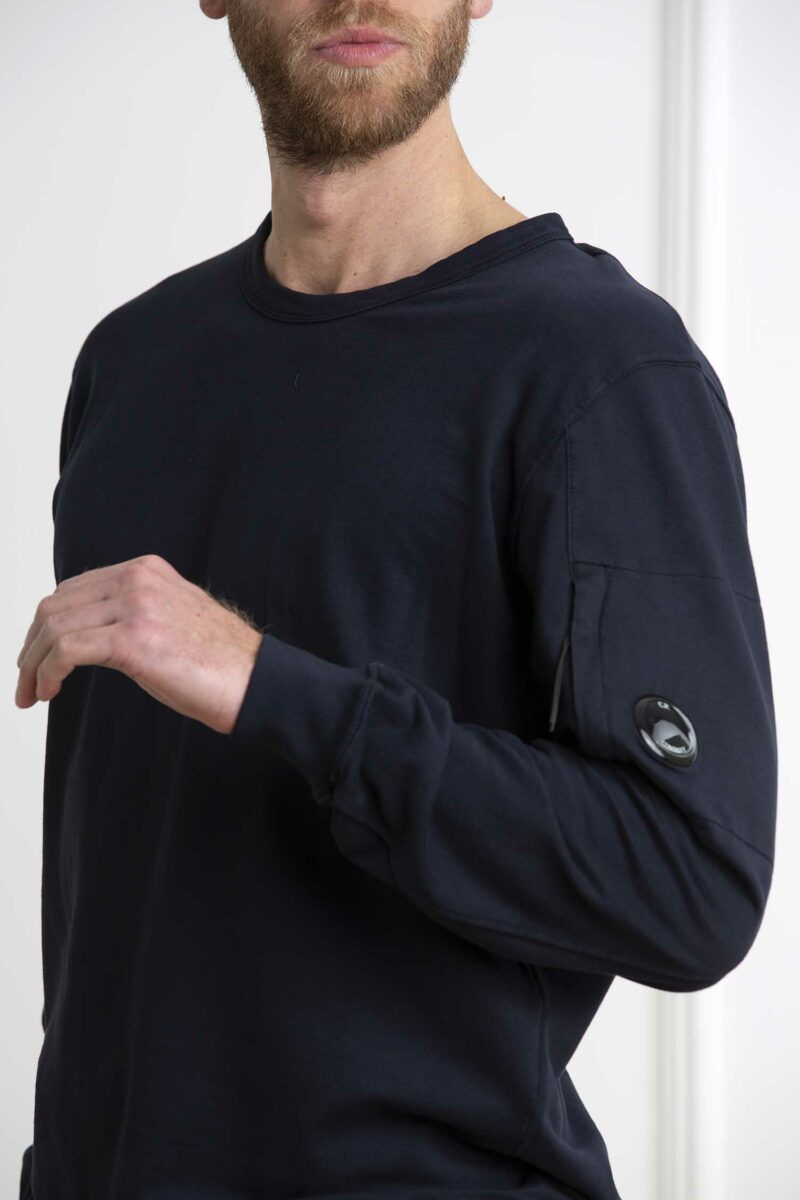 CP COMPANY-MAGLIA LIGHT FLEECE SWEATSHIRT-CPMSS032A002246G ECLIPSE XXL