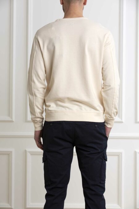 CP COMPANY-MAGLIA LIGHT FLEECE SWEATSHIRT-CPMSS032A002246G PISTACCHIO XL