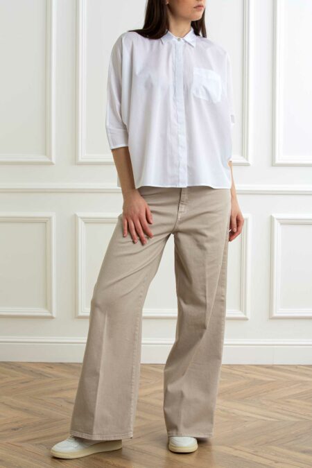 CRUNA-CAMICIA MANICA 3/4-CRUELIDE2417 BIANCO 42