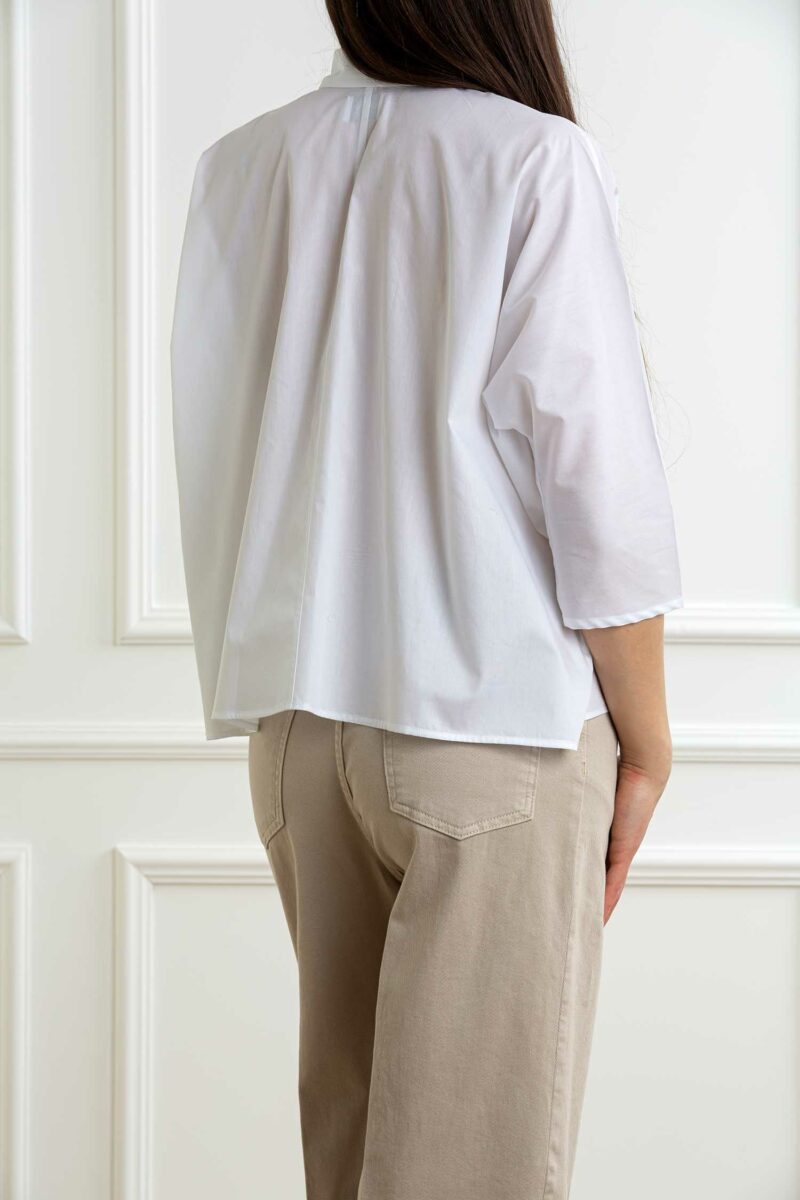 CRUNA-CAMICIA MANICA 3/4-CRUELIDE2417 BIANCO 42