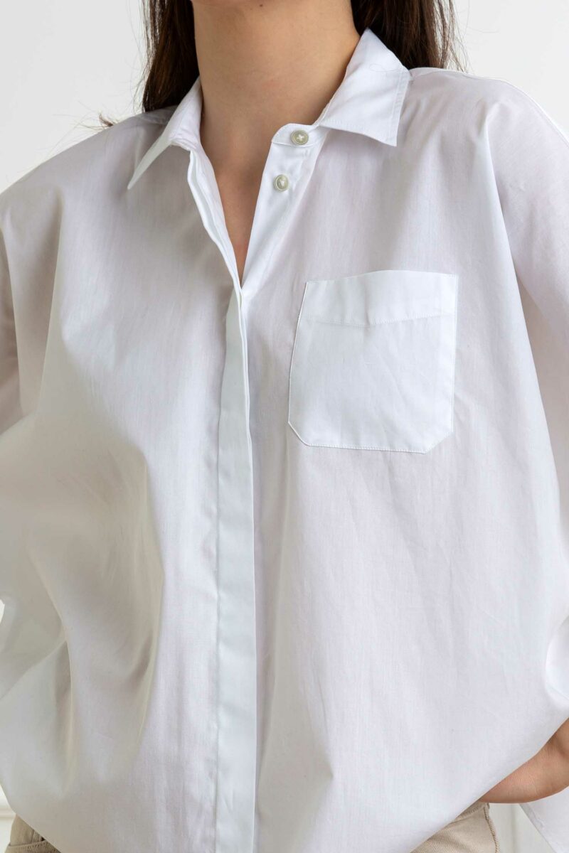 CRUNA-CAMICIA MANICA 3/4-CRUELIDE2417 BIANCO 42