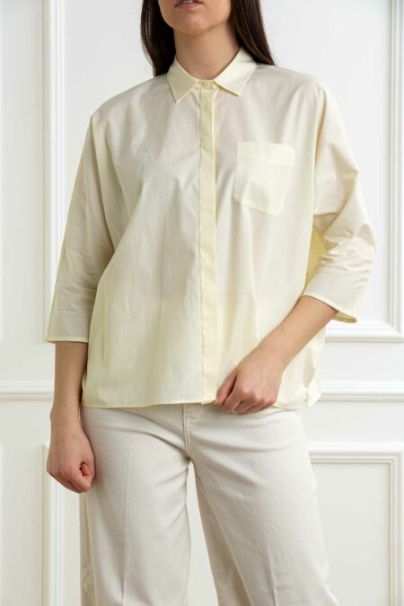 CRUNA-CAMICIA MANICA 3/4-CRUELIDE2417 CREMA 42