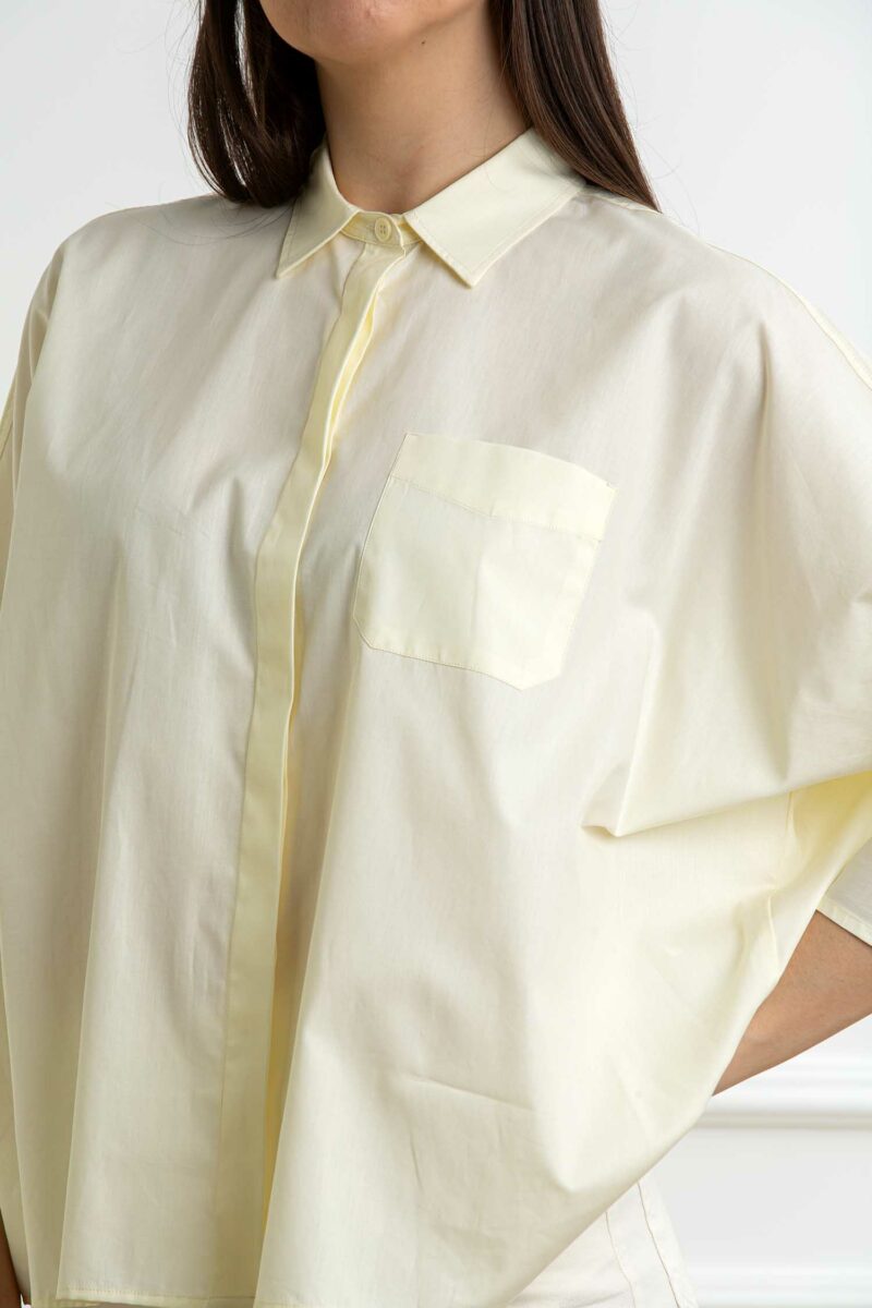 CRUNA-CAMICIA MANICA 3/4-CRUELIDE2417 CREMA 42