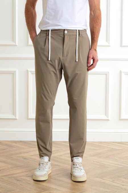 CRUNA-PANTALONE MITTE 0001-CRUMITTE0001 FANGO 52