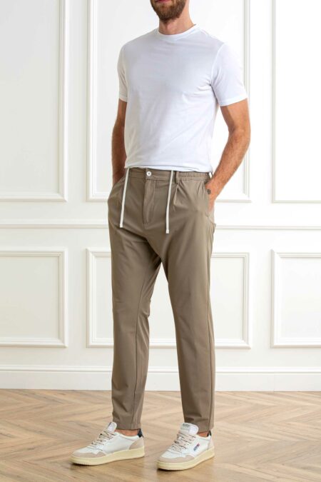 CRUNA-PANTALONE MITTE 0001-CRUMITTE0001 FANGO 52