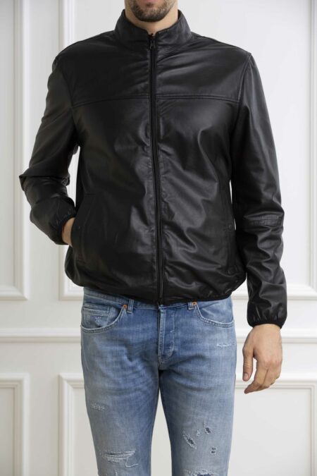 D'AMICO-GIUBBINO PELLE REVERSIBILE-DADGU0539ELLIOT NERO 52