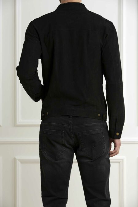 D'AMICO-GIUBBINO SUEDE PELLE DI CAPRA-DADGU0551GUS NERO 48
