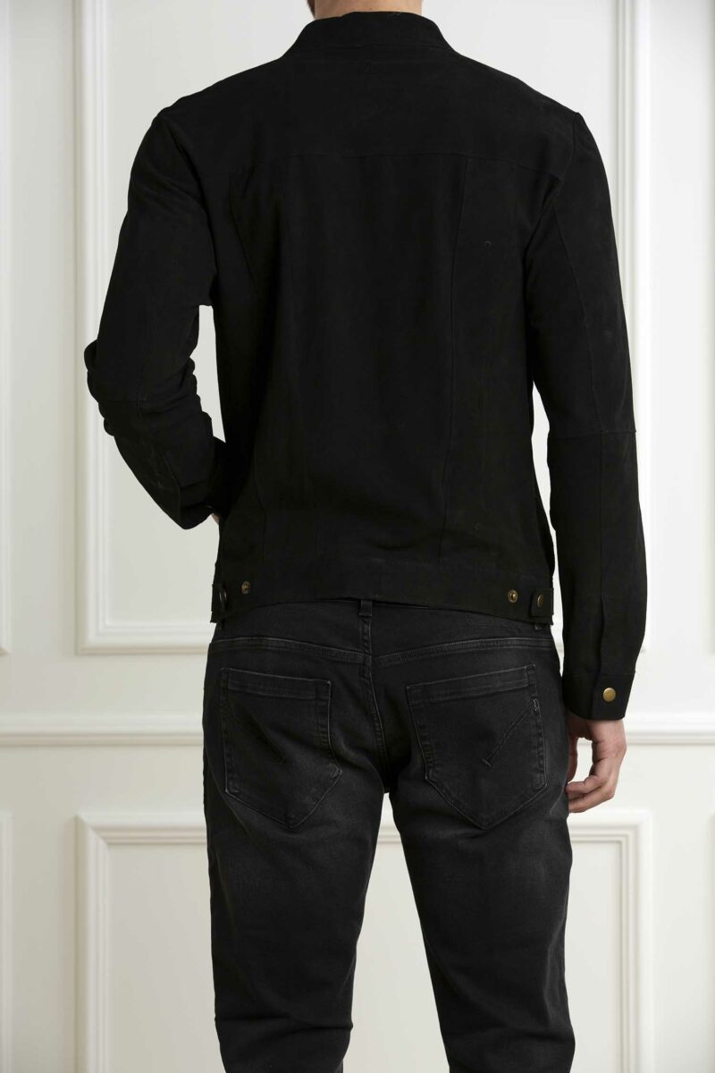 D'AMICO-GIUBBINO SUEDE PELLE DI CAPRA-DADGU0551GUS NERO 48