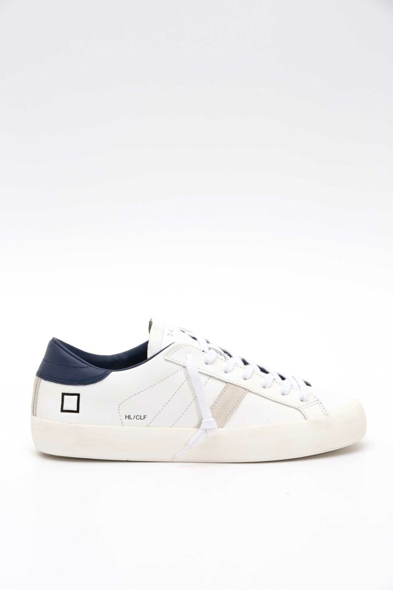 D.A.T.E.-SCARPA HILL LOW CALF WHITE-BLUE-DATEM421HLCAWL BIANCO 44