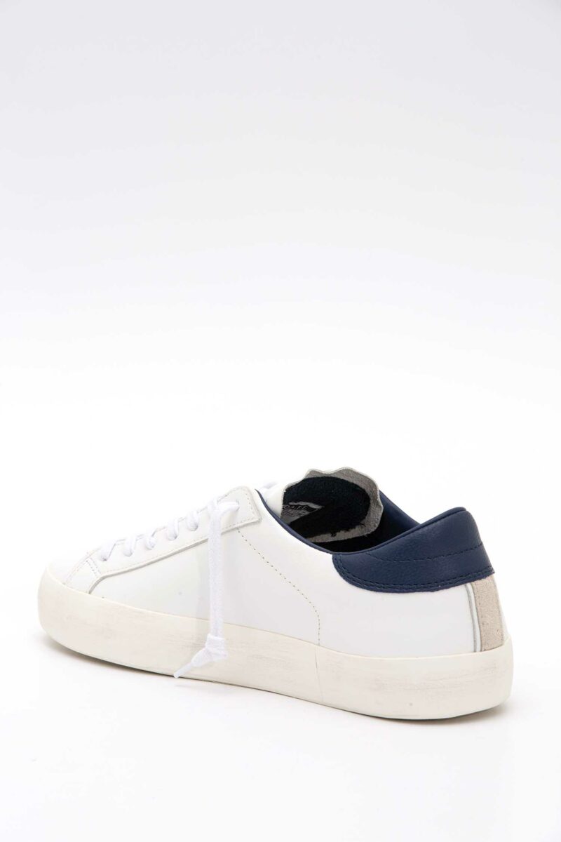 D.A.T.E.-SCARPA HILL LOW CALF WHITE-BLUE-DATEM421HLCAWL BIANCO 44