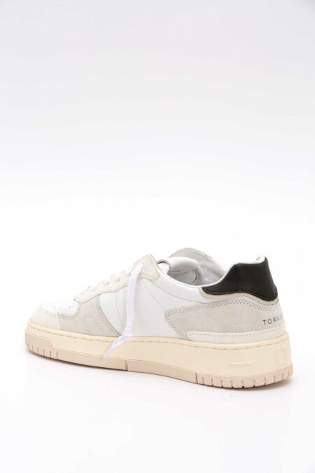 D.A.T.E.-SCARPA TORNEO PURE SOFT WHITE-BLACK-DATEM421TPSFWB BIANCO 45