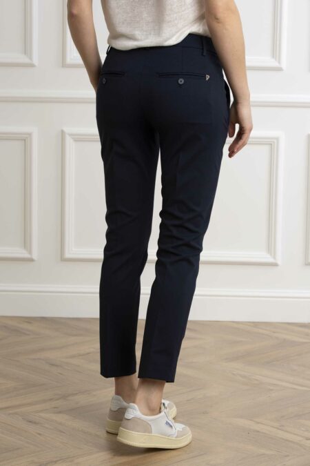 DONDUP-PANTALONE DONNA PERFECT ELAST-DDDP066JS0238 BLU 30