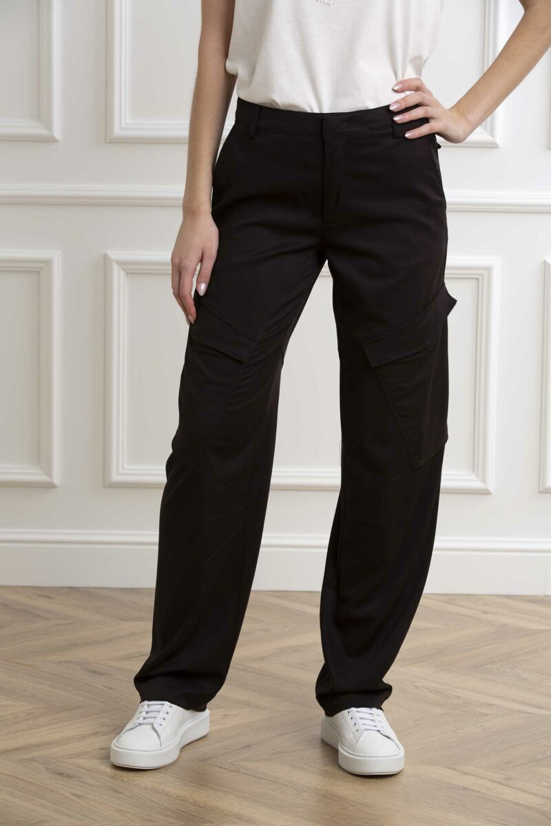 DONDUP-PANTAL. DONNA CAMILA ELASTIC.-DDDP700GS0084 NERO 27