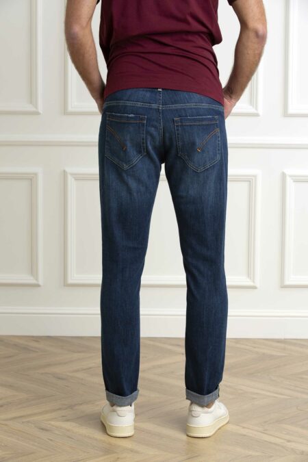 DONDUP-JEANS GEORGE UOMO-DDUP232DS0107GD4 DENIM 36