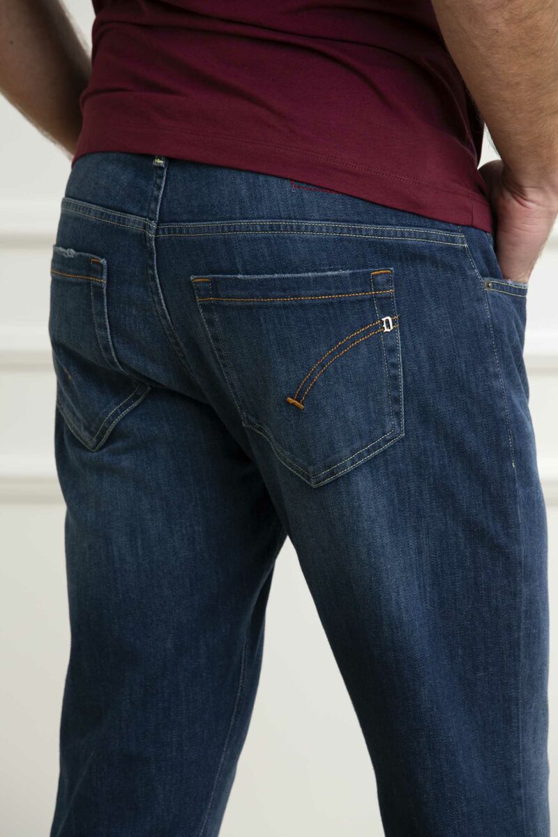 DONDUP-JEANS GEORGE UOMO-DDUP232DS0107GD4 DENIM 36