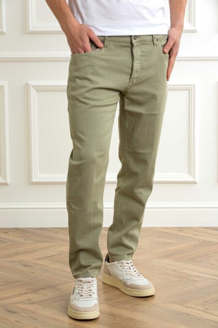 DONDUP-JEANS BRIGHTON-DDUP434BS0030U VERDE 35