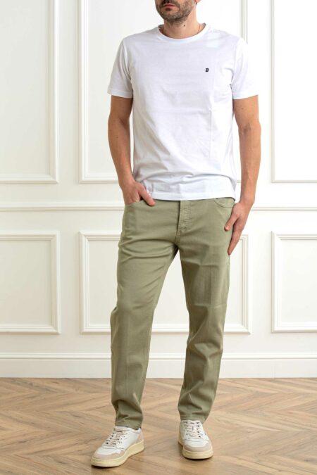 DONDUP-JEANS BRIGHTON-DDUP434BS0030U VERDE 35