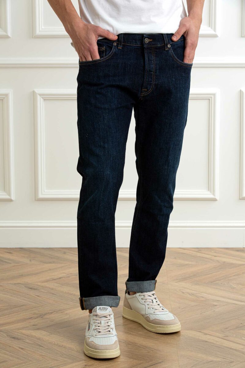 DONDUP-JEANS SCURO ICON-DDUP563DS0257U DENIM 38