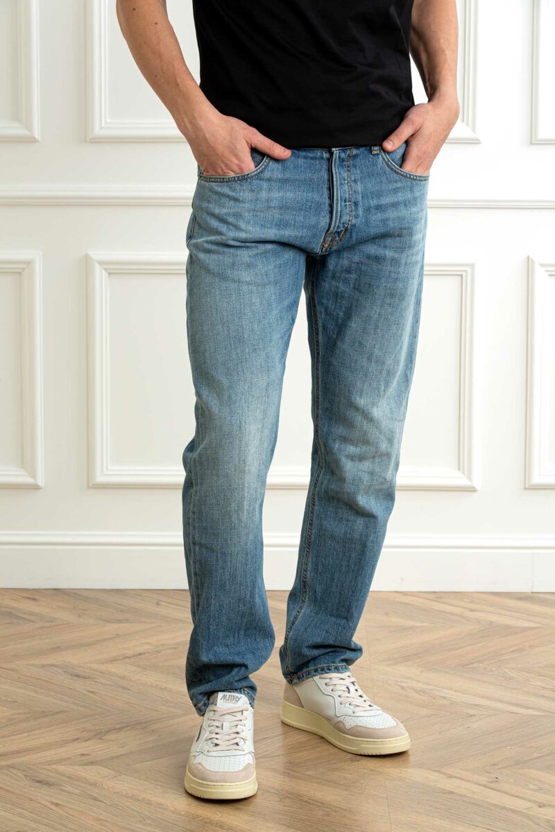 DONDUP-JEANS BRAY IN8 UOMO-DDUP671DF0263 USED 36
