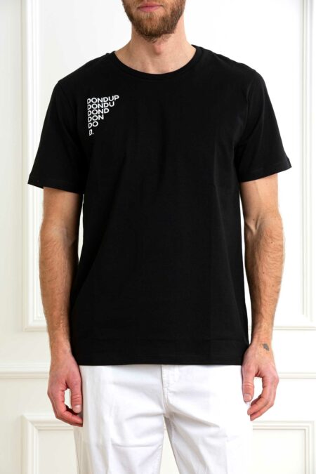 DONDUP-T/SHIRT UOMO IT9-DDUS198JF0309U NERO XXL