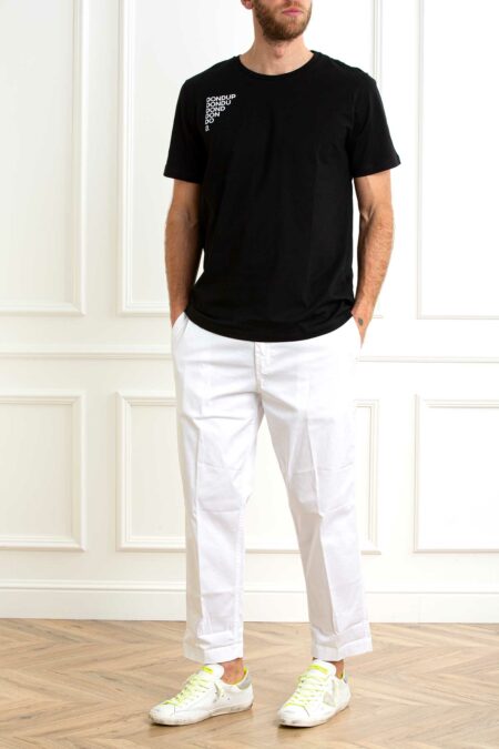 DONDUP-T/SHIRT UOMO IT9-DDUS198JF0309U NERO XXL