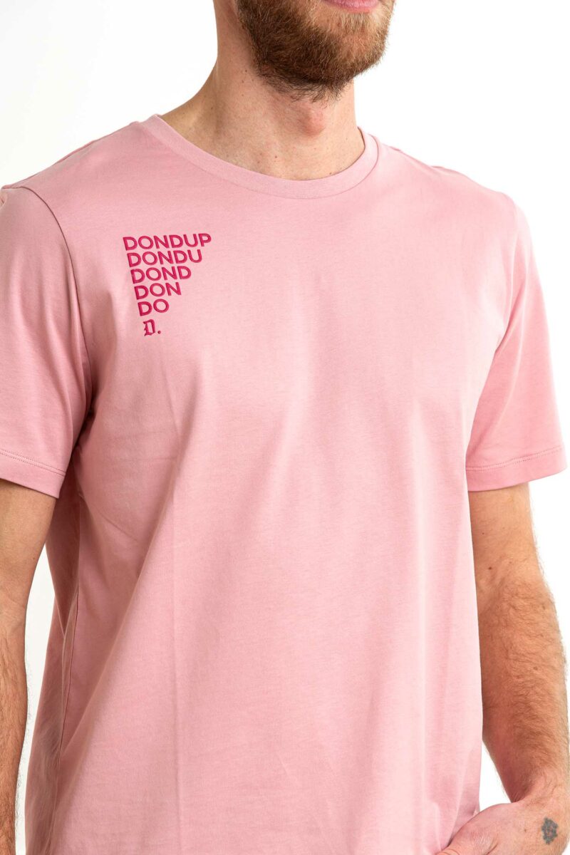 DONDUP-T/SHIRT UOMO IT9-DDUS198JF0309U ROSA XL