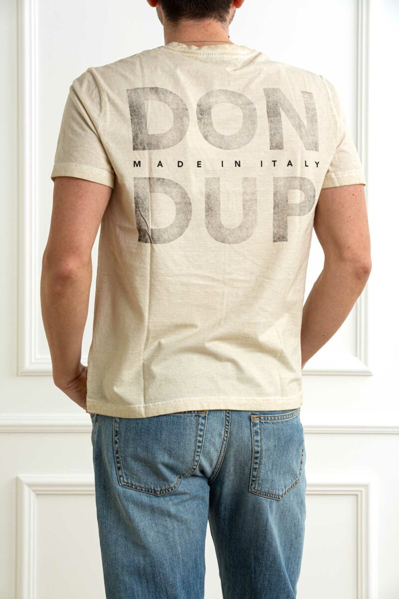 DONDUP-T/SHIRT IT7 UOMO-DDUS198JF0355U BEIGE XL