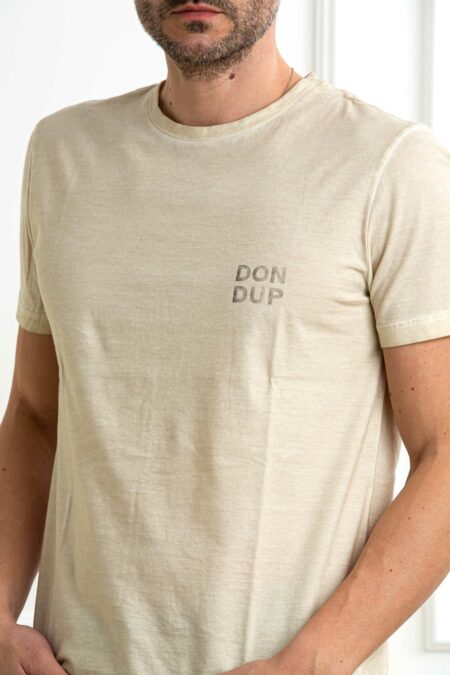 DONDUP-T/SHIRT IT7 UOMO-DDUS198JF0355U BEIGE XL