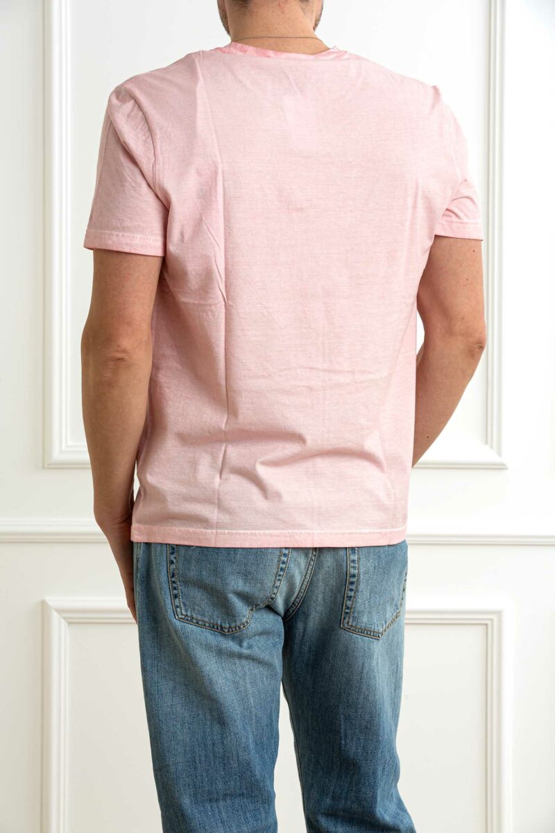 DONDUP-T/SHIRT IT7 UOMO-DDUS198JF0355U ROSA XL