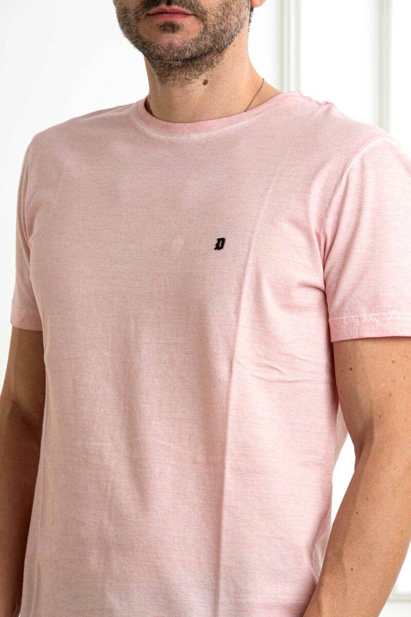 DONDUP-T/SHIRT IT7 UOMO-DDUS198JF0355U ROSA XL