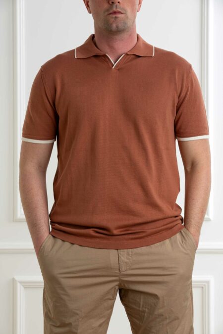 DANIELE FIESOLI-MAGLIA POLO APERTA-DFDF0515 MAT XL
