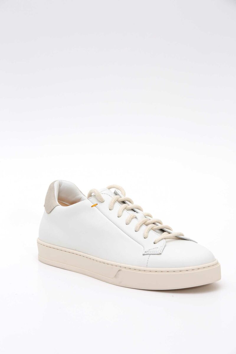 DOUCAL'S-SNEAKER NOLAN BIANCO+FONDO TALCO-DU3422SPENPV771 BIANCO 43