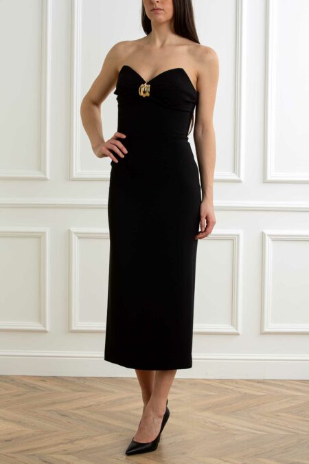ELISABETTA FRANCHI-ABITO LONGUETTE-EFAB76951E2 NERO 44