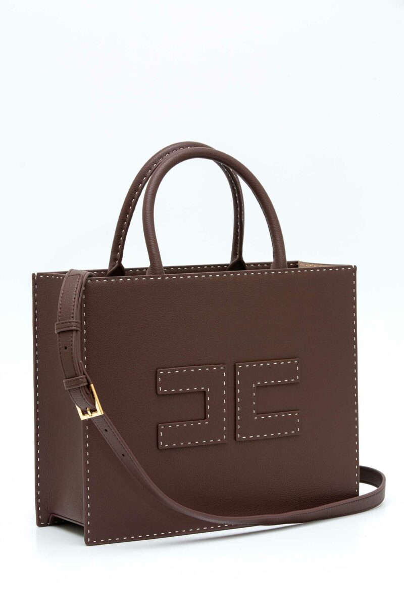 ELISABETTA FRANCHI-BORSA-EFBS09A51E2 CACAO TU