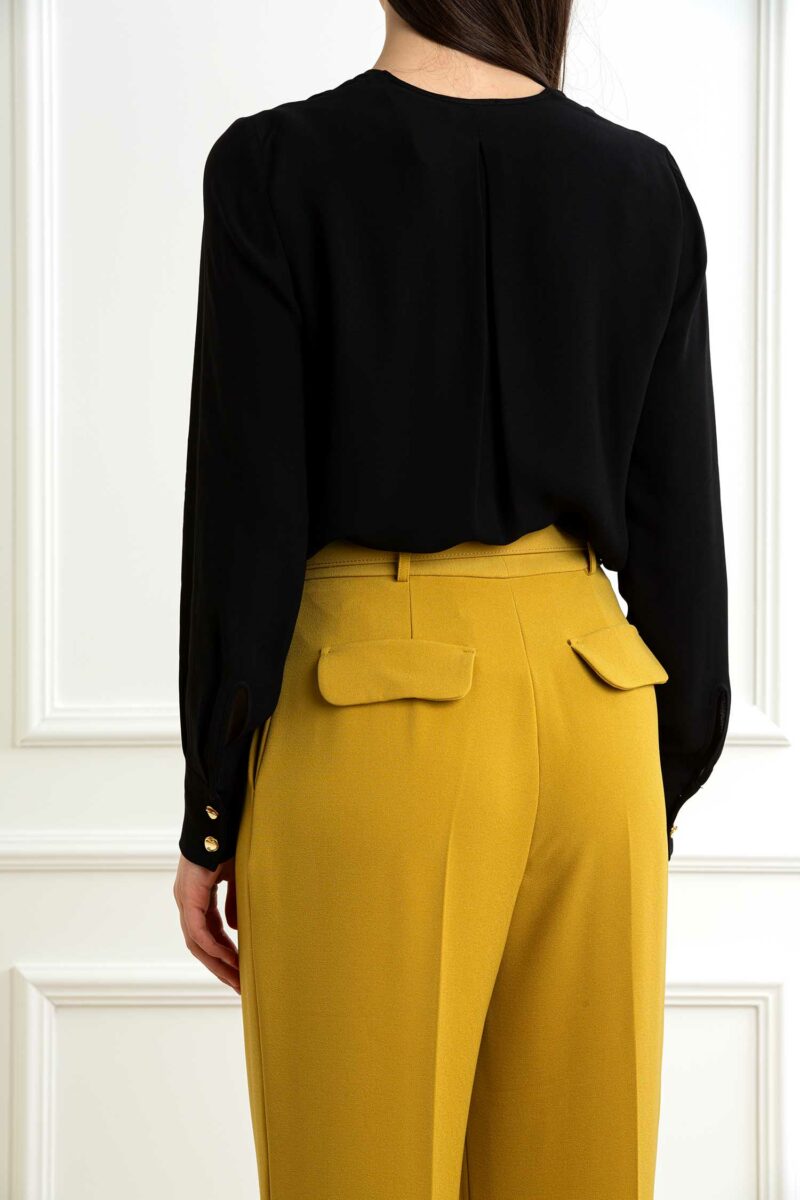 ELISABETTA FRANCHI-CAMICIA-EFCA00351E2 NERO 44