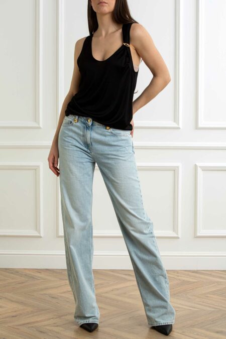ELISABETTA FRANCHI-TOP-EFCN00151E2 NERO 44
