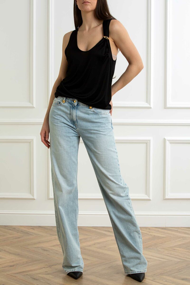 ELISABETTA FRANCHI-TOP-EFCN00151E2 NERO 44